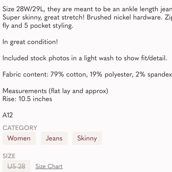 BDG Twig High Rise Skinny Jeans - Picture 7 of 7